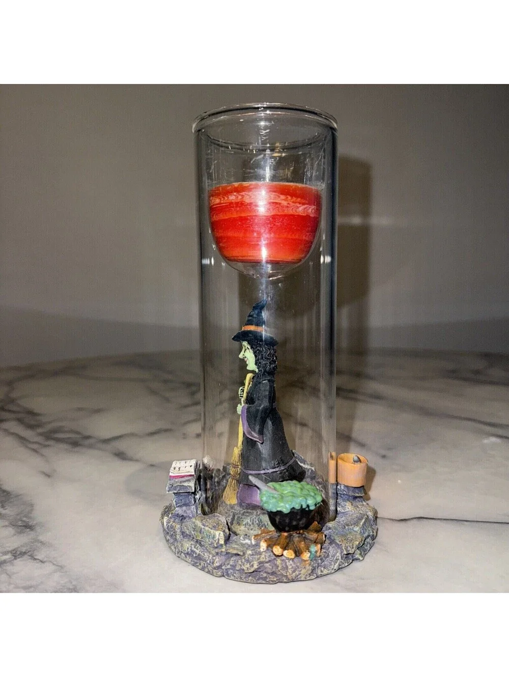 Yankee Candle Halloween Witch Votive Candle Holder 7